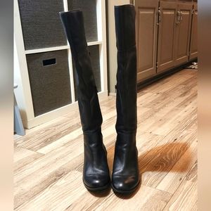 Gorgeous Vince Camuto over the knee black boots